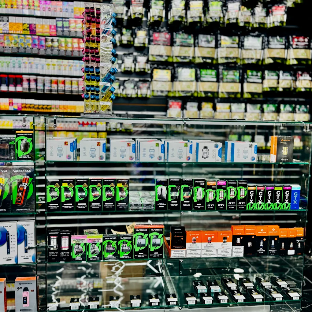 Vaporesso and Geekvape mods, pods, coils and kratom shots at EZ Smoke House Hampton VA